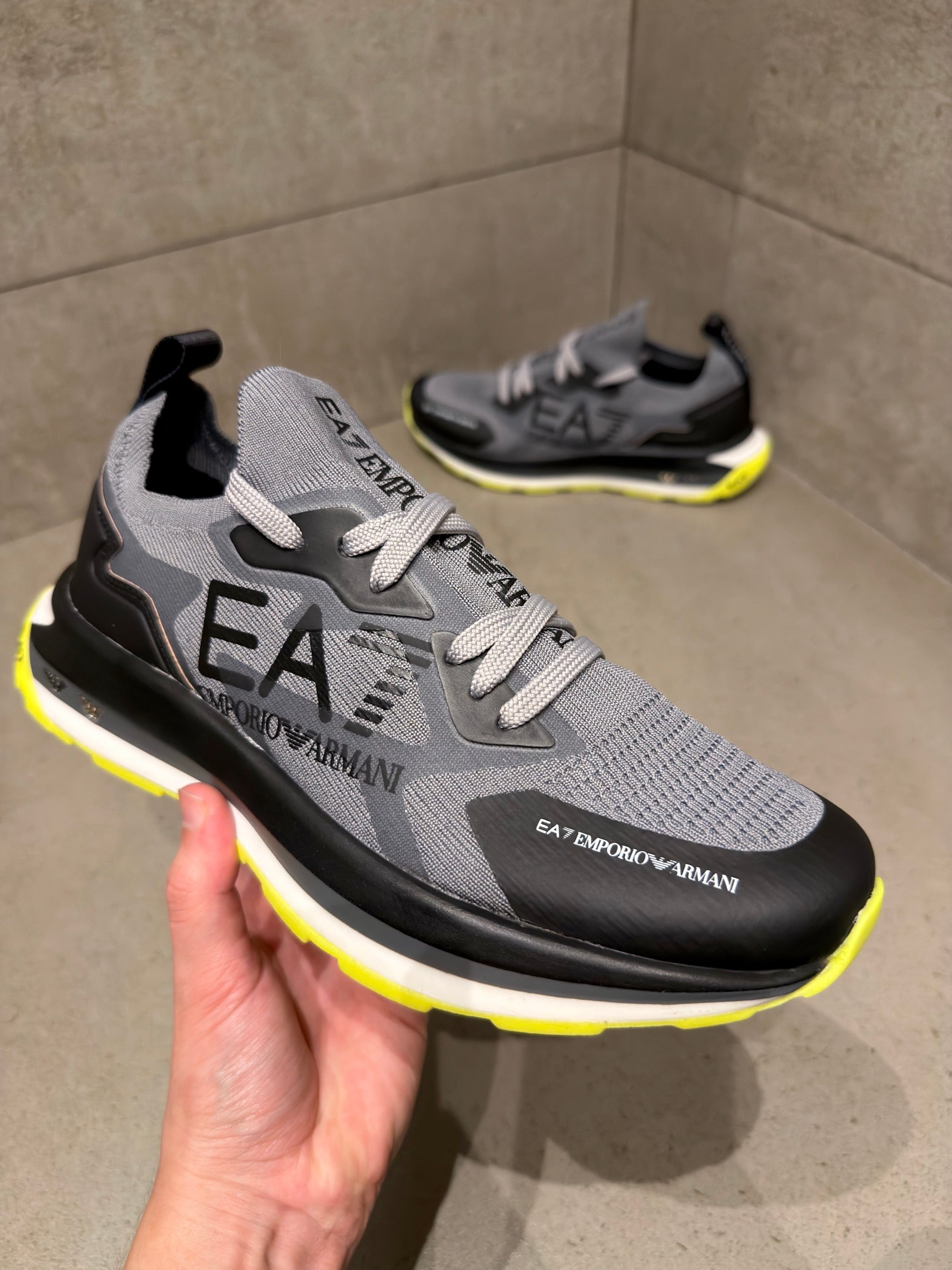 EA7 GRAFITE C/ VERDE