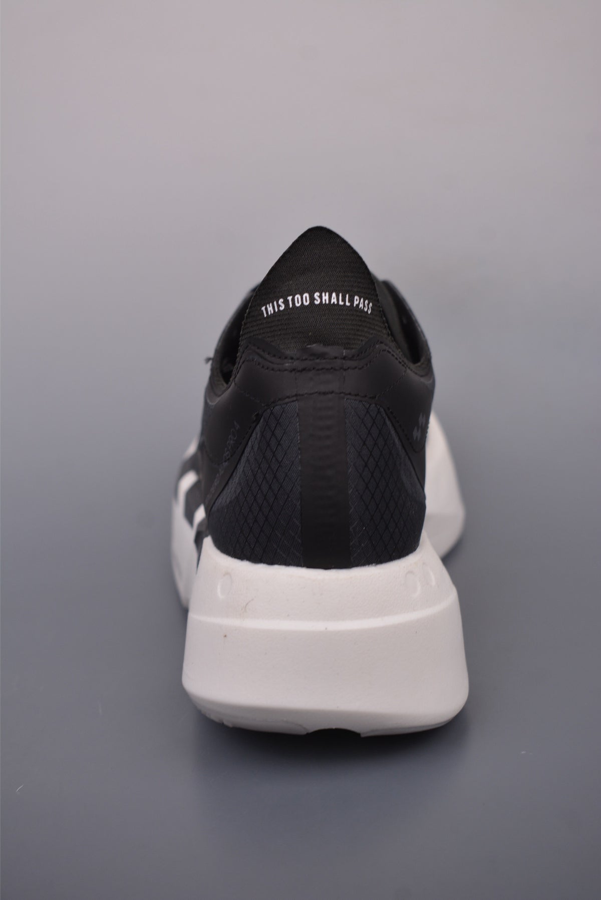 ADIZERO PRO4 BLACK WHITE