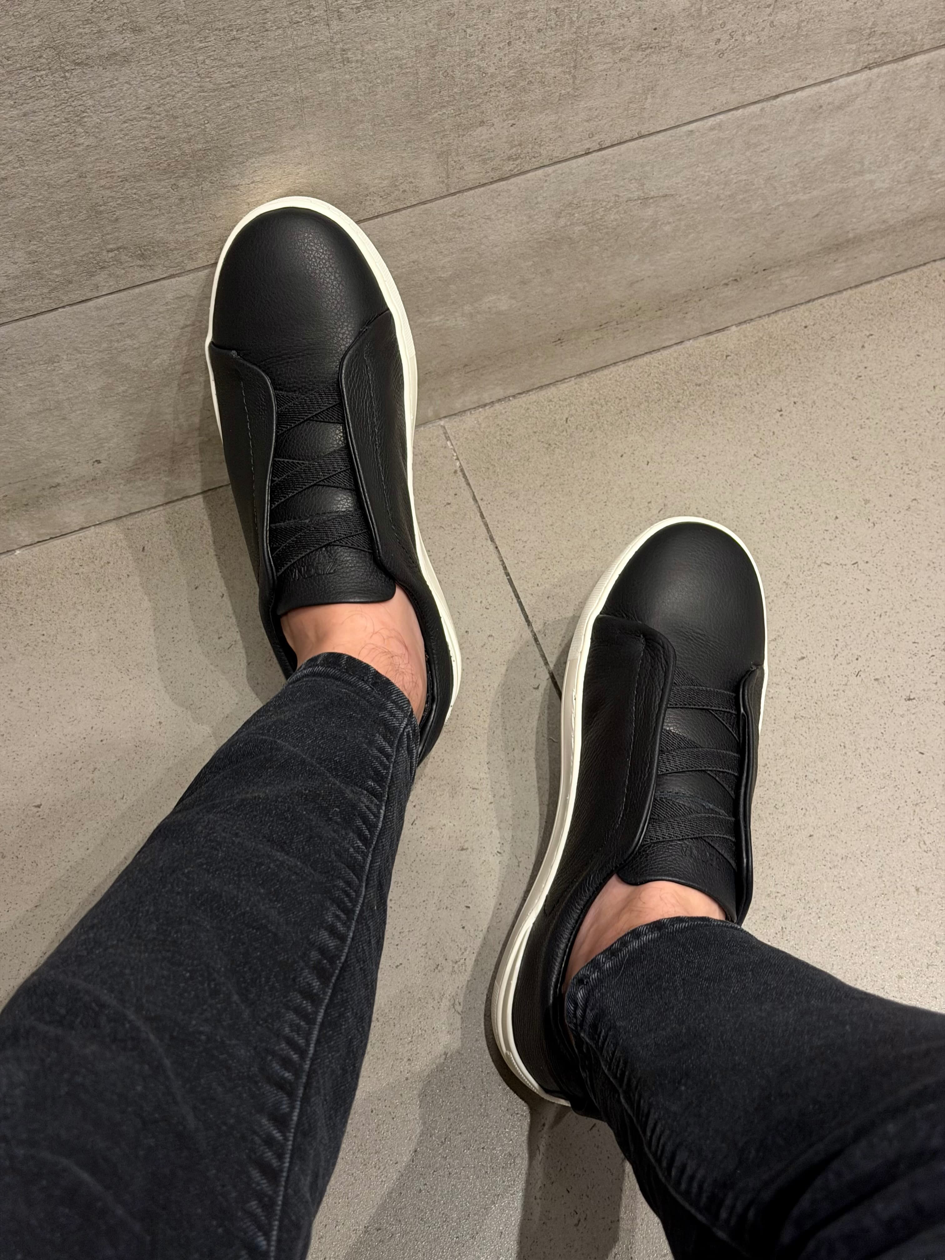 ZEGN TÊNIS SLIP ON