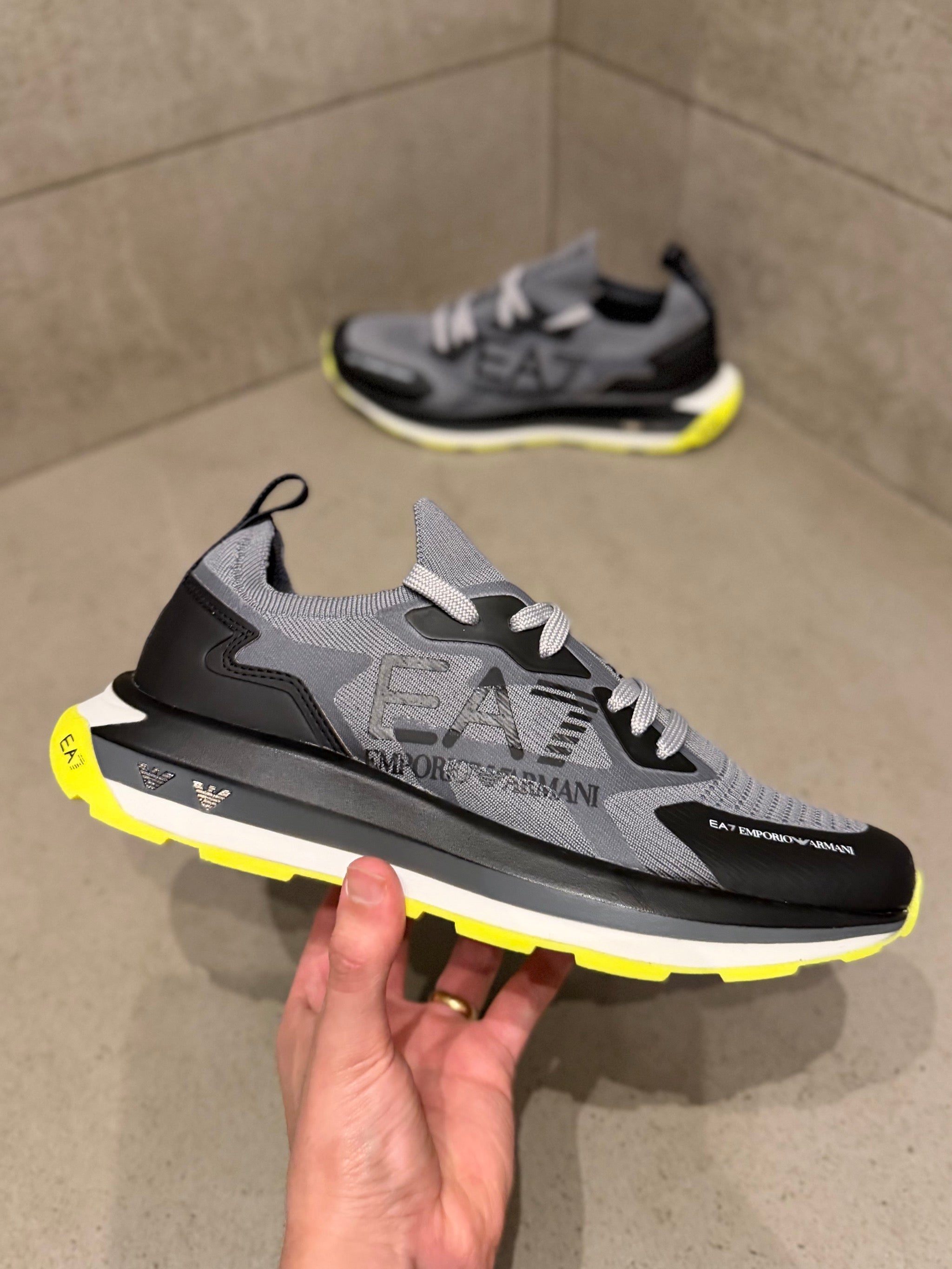 EA7 GRAFITE C/ VERDE